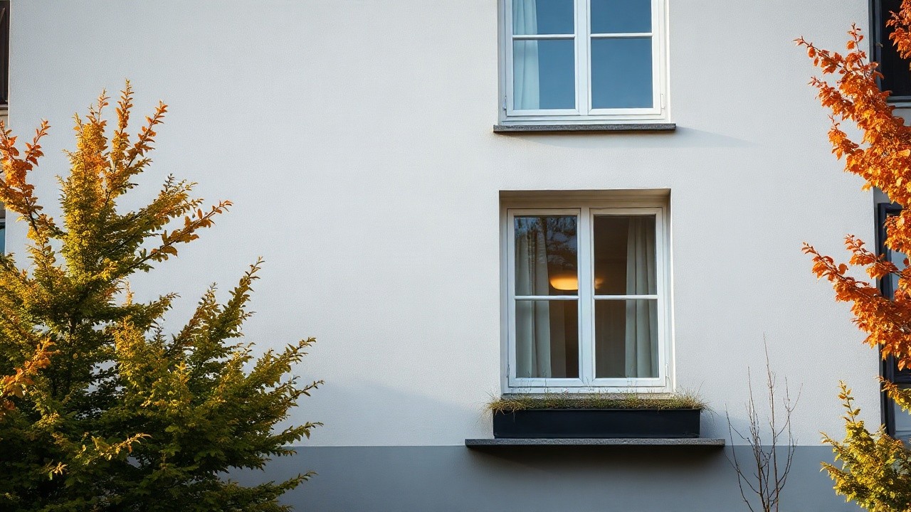 Ein Wohnhaus in Tirol im Herbstlicht, in dem Haushalte den Heizkostenzuschuss in Tirol beantragen können – Symbolbild, KI-erzeugt