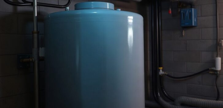 Ein Heizöltank im Keller eines Einfamilienhauses verdeutlicht, wie der Heizölpreis 2026 die Nebenkosten von Hausbesitzern beeinflusst – Symbolbild, KI-erzeugt